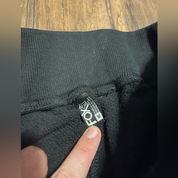 Fox racing gear 2 tone fitted jogging pants sweatpants comfy with pockets Medium - Picture 4 of 6